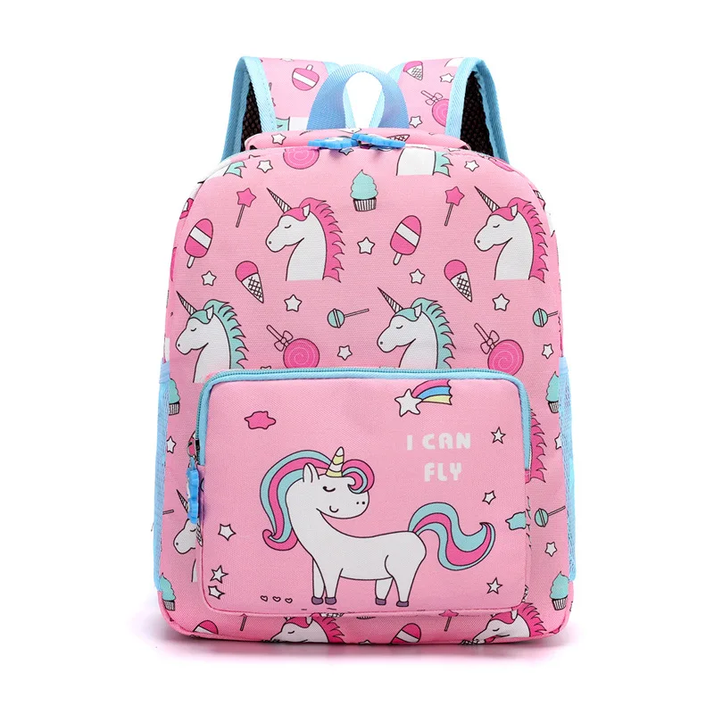 

Character rainbow cute girls childern baby backpack kids unicorn school bags for kindergarten, Purple,blue,pink,durk blue,yellow