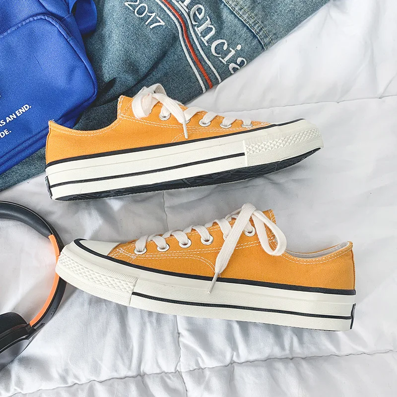 

rushed Rubber shoes casual canvas
