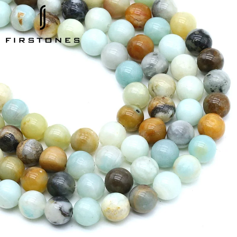 

Natural 6mm 8mm 10mm 12mm Matte Amazonite Stone Beads in Bulk, Various