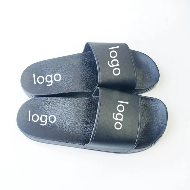 Wholesale Custom MEN PVC Slides Summer New Summer Sports Slippers Fashion Soft Outdoor Slippers