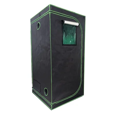 

24x24x48 grow tent kit green room gorilla hydro grow tent complete greenhouse, Black