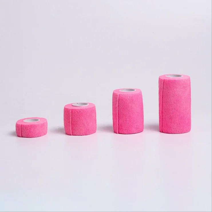 

Wholesale Sports Non-Colorful Polyester Material Casting Tape Self-adhesive bandage
