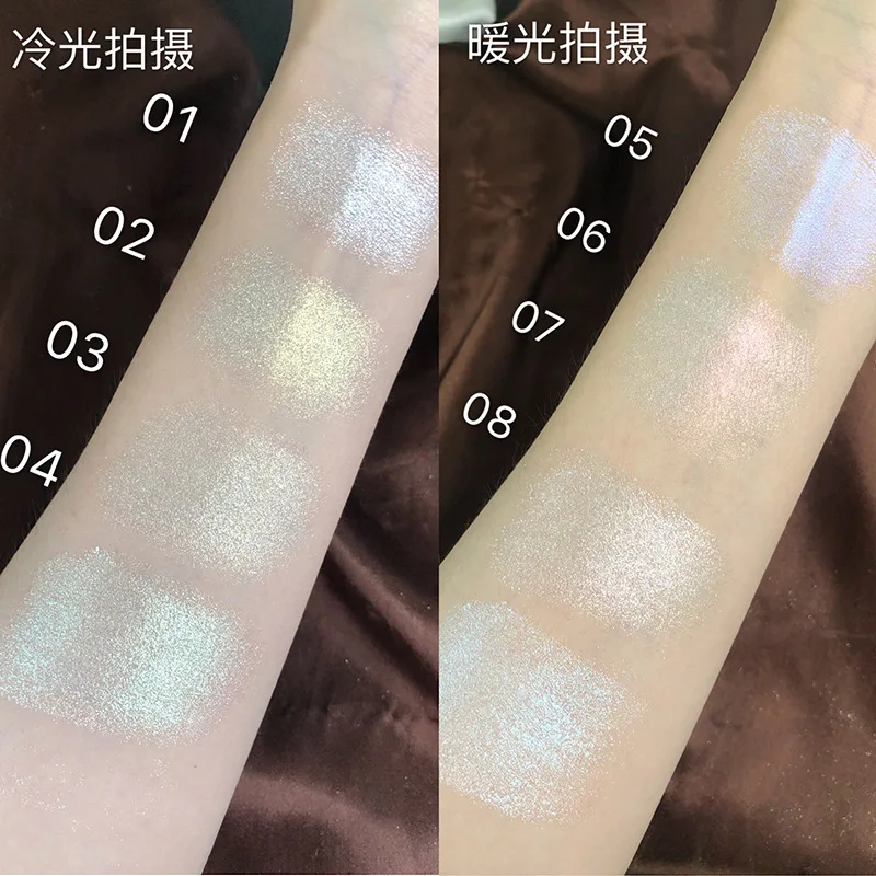 
Wholesale Cosmetics Makeup Face Single Private Label 3 color single High Pigment quality Face Makeup Highlighter 