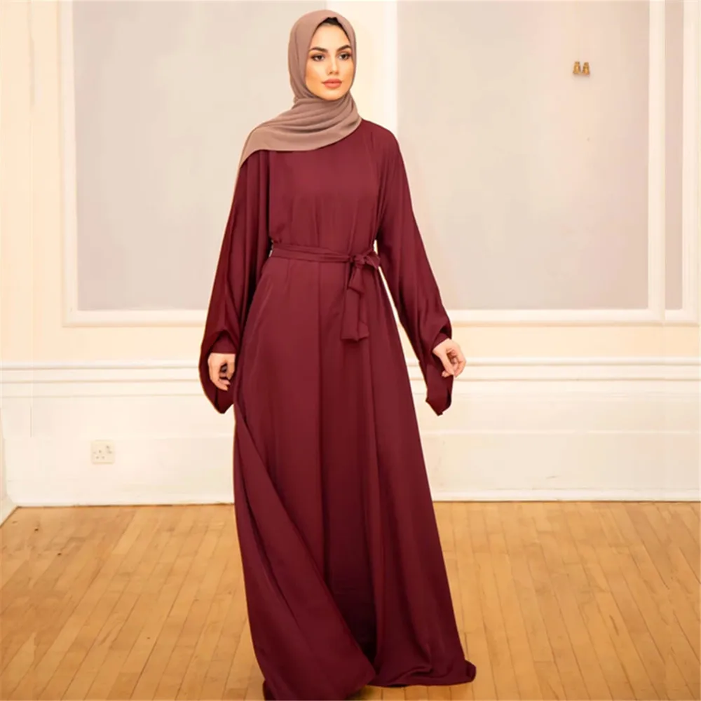 Lsm056 Dress Islamic Muslim Hijab Dresses Abaya Long Women Dress Muslim ...