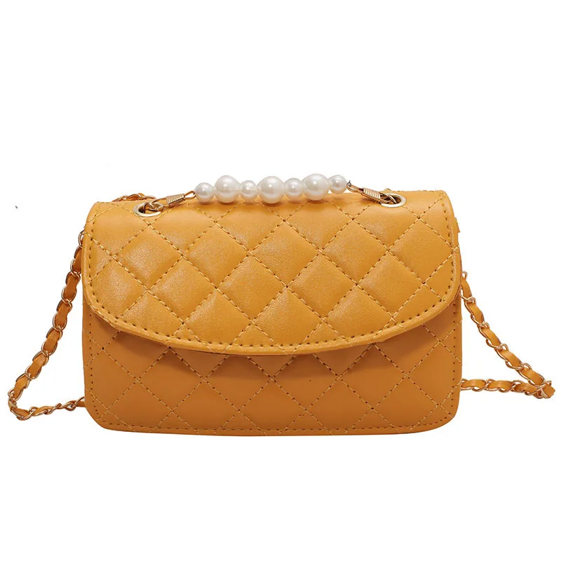 

Chain Sling Crossbody Bags Embroidery Messenger Bag For Women
