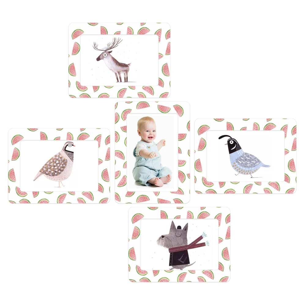 

Custom Soft Rubber Magnetic Photo Picture Frames photo frame 4x6, Multi color