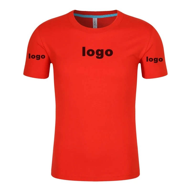 

small order accept 100% Cotton Bulk EU/US size custom T-Shirt Printing for promotion, Clear