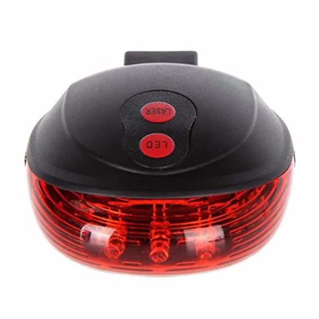 

Mountain bike Safety Warning Night bike light Bicycle 5 LED Taillight