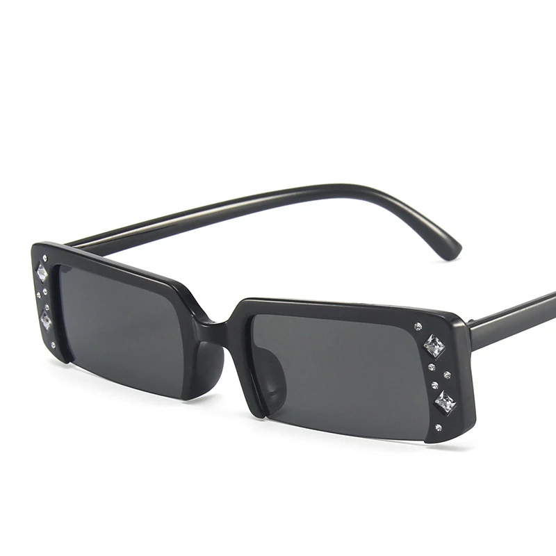 

Brand Designer Vintage Sun Glasses Shades UV400 Popular Fashion Small Rectangle Women Luxury Sunglasses