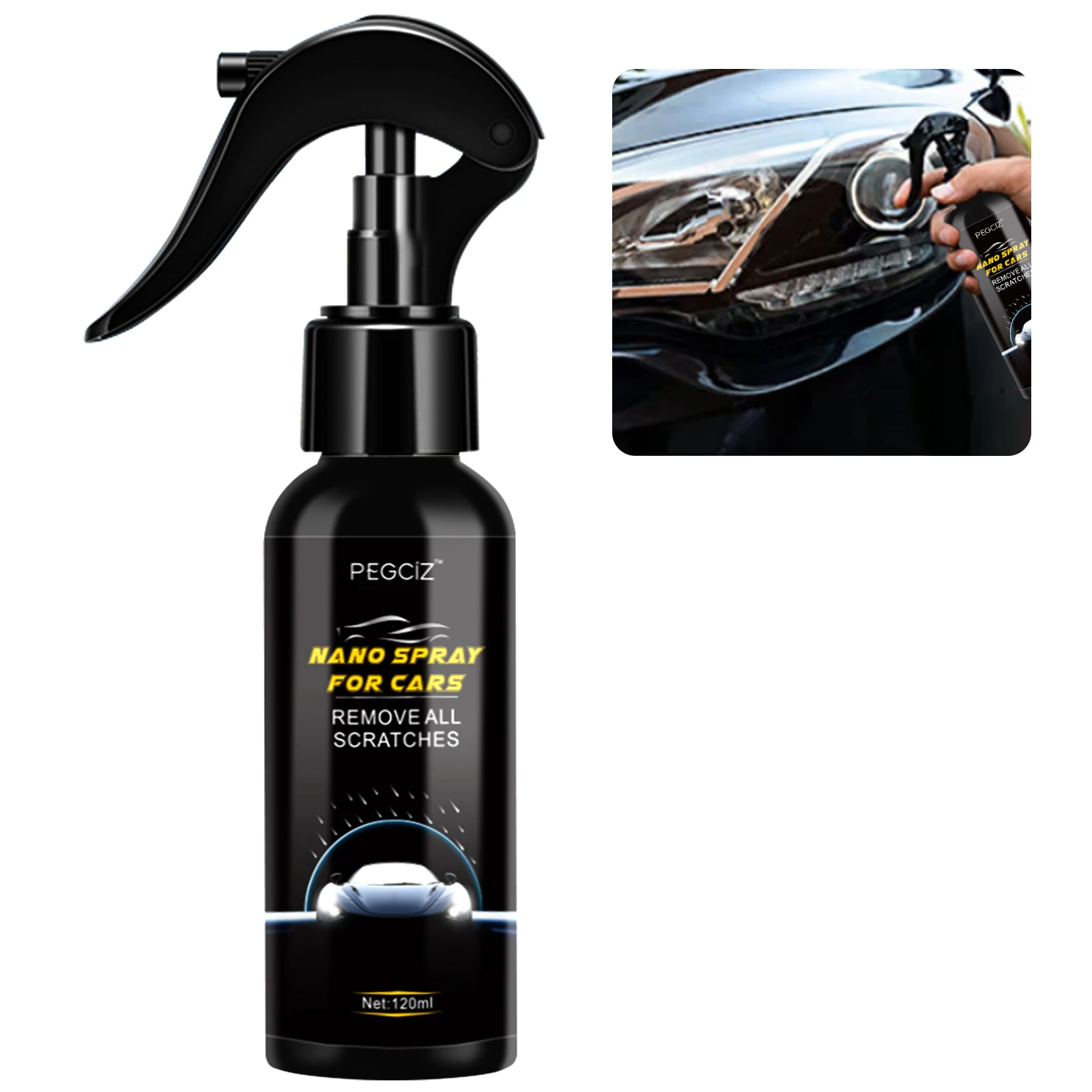 

PEGCiZ private label ceramic coating car surface nano sprayhigh protection quick ceramic car nano coating spray