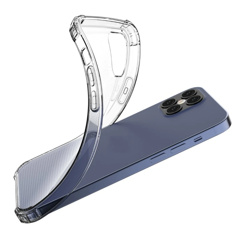 

Wholesale Dropship Shockproof Transparent TPU Protective Mobile Phone Case for iPhone 12 Mini Pro Max