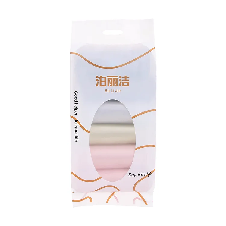 

Kitchen Bathroom Home 6 Rolls Thicken Color Plastic Garbage Bag Roll, Mixed