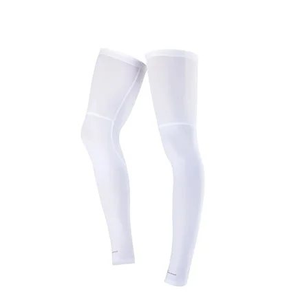 

OEM TT1002 Sport Safety Gear Gaiters Football Running Camping Legwarmer Guard Knee Anti- Sun Protection Ice silk Leg Sleeve, Black,white