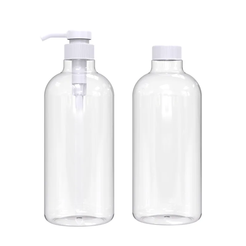 

PET plastic fancy shower gel bottle shampoo high-capacity 1000ml in the hot