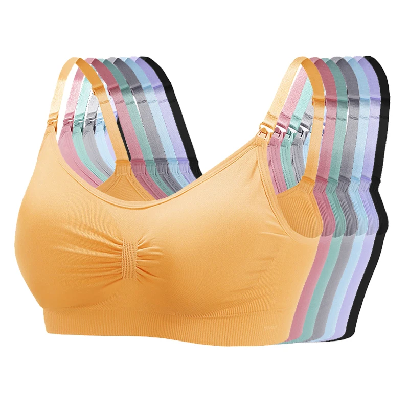 

wholesale size plus Lingerie wireless breastfeeding maternity seamless high quality women nursing bra