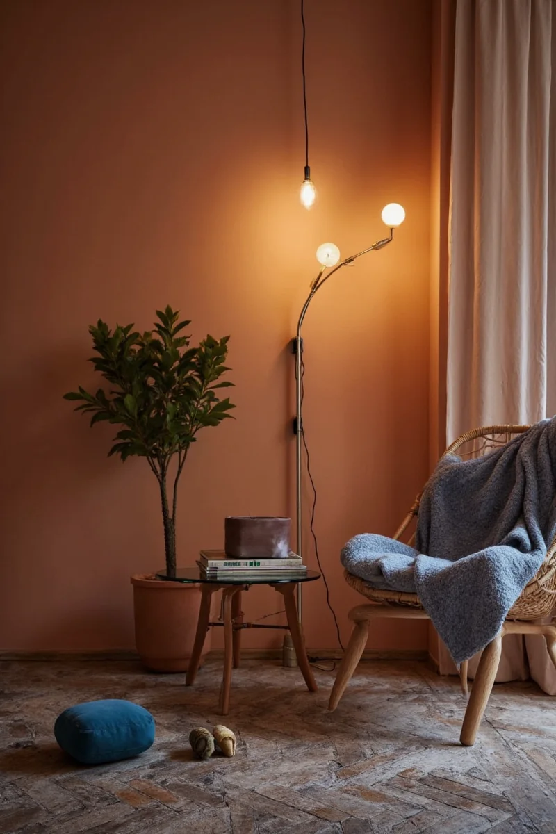 Child’s bedroom with adjustable LED lights