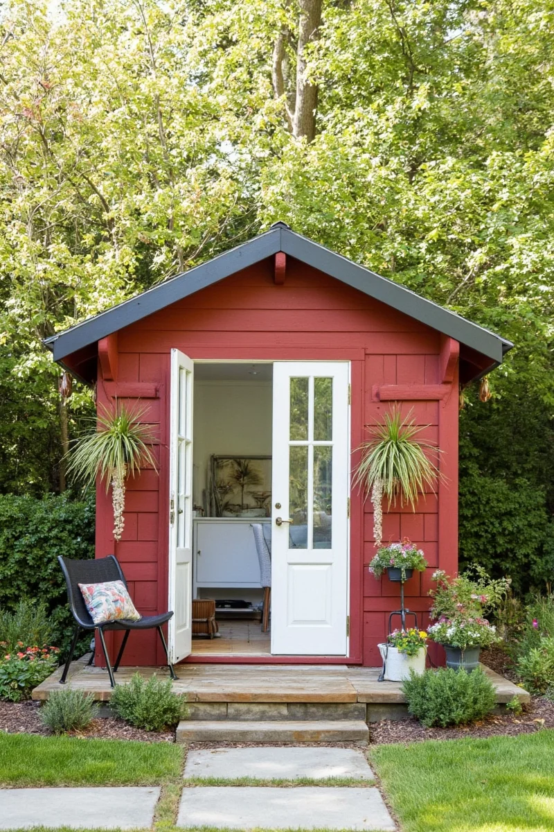 Low maintenance garden tool station