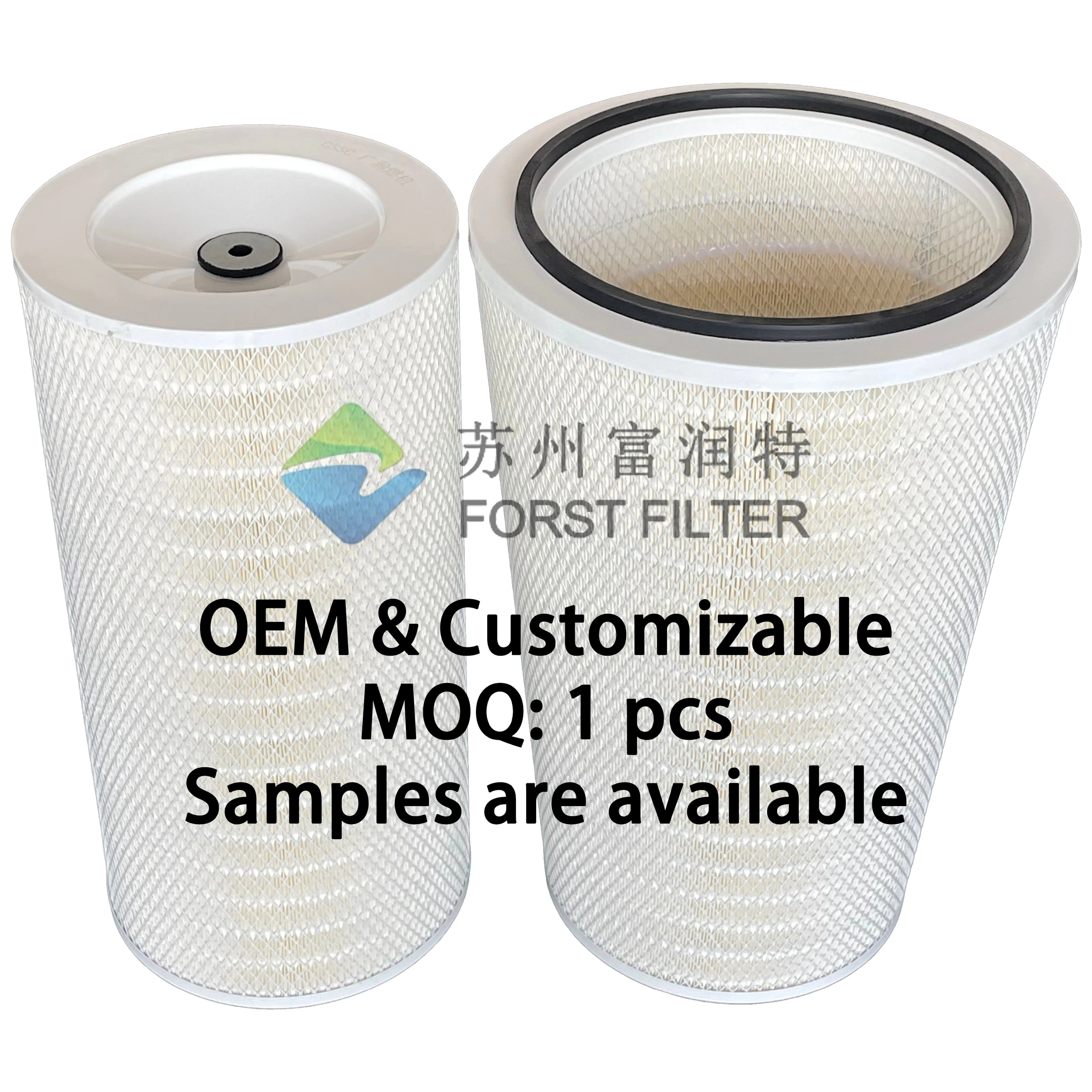 Industrial Gas Turbine Air Intake Filter Dust Collection Nano Air Filter Cartridge