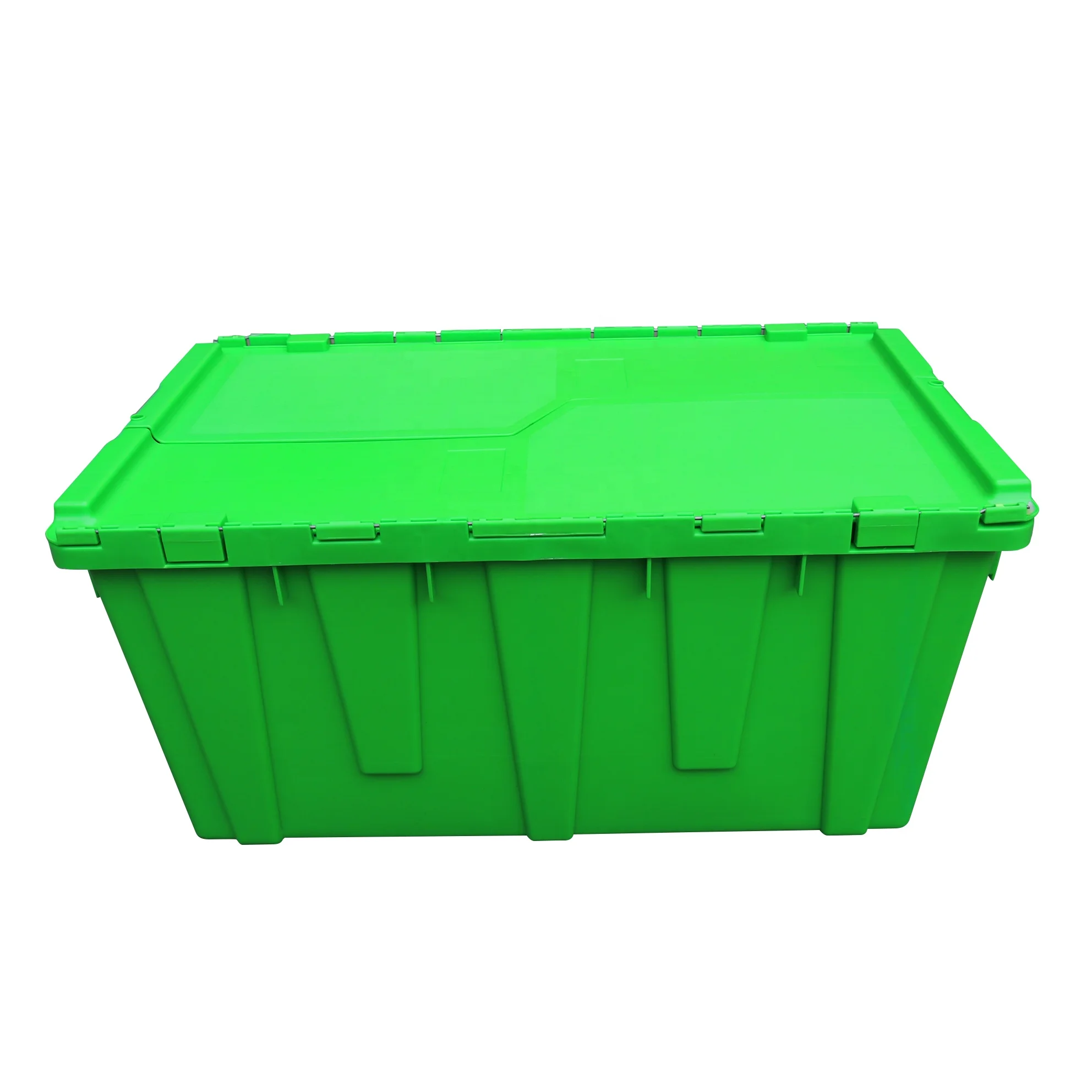 

QS Euro Stacking Large Plastic Transport Turnover Box Plastic Nested Storage Crates Logistics Moving Container for Sale