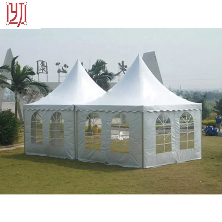 

High peak 7x7 pagoda party tent for sale, White,red,blue,yellow,green or can be customized