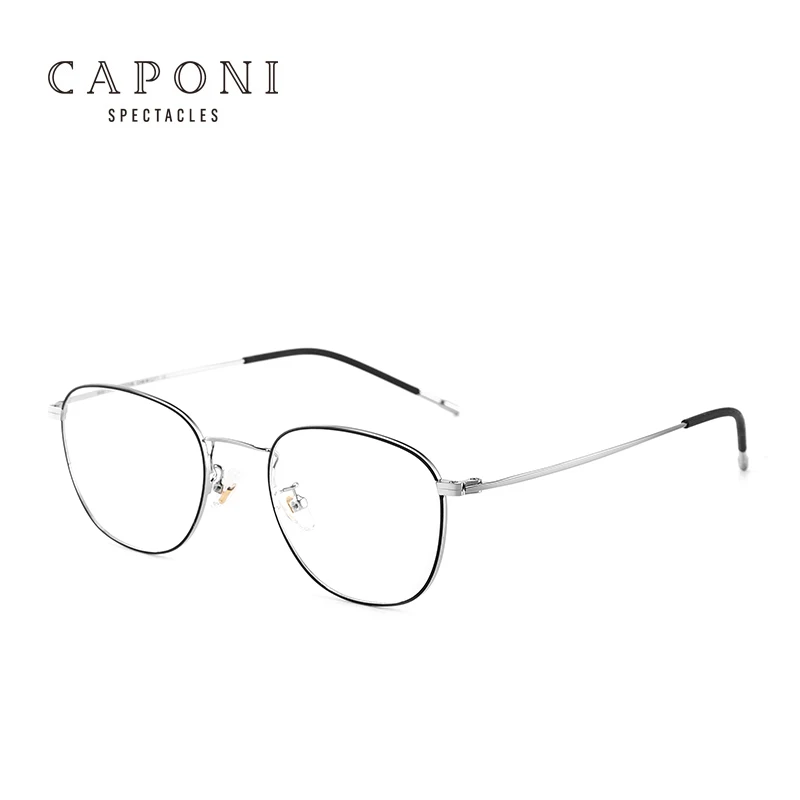 

CAPONI 2020 Discount Promotion Metal Frame Anti-blue Light Men Women Fashion Glasses