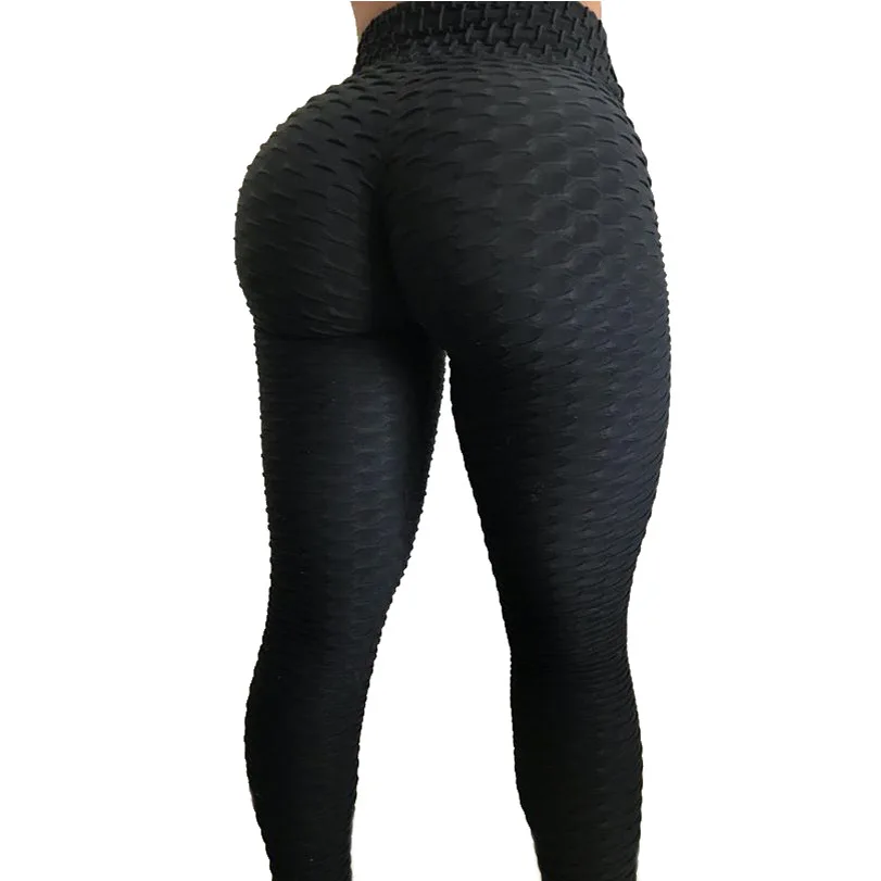 

2021 Hot style xs-3xl Jacquard Bubble Pants butt-lift Sweat Absorbing Sports Fitness Leggings tik tok Tights Yoga Pants, Different color