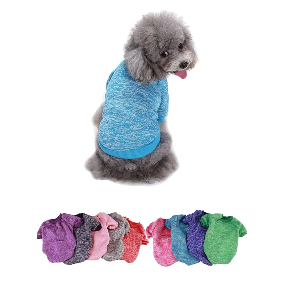 

2020 New Pet Product Pet Dog Clothes ropa para perros Pet Winter Wear, Pink,rose,red,purple,blue,dk blue,lt grey,dk grey,green,