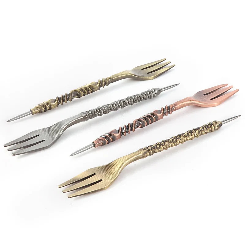 

High Quality Metal Shisha Hookah Flavour Tobacco Shisha Fork, Colorful