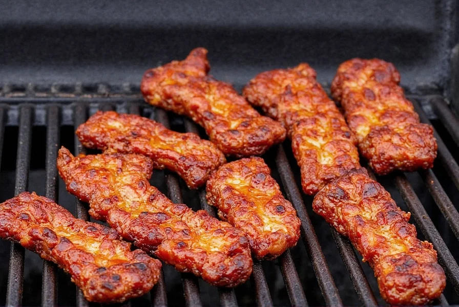 Grilled dry riblets