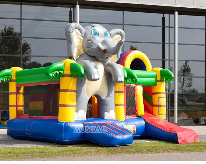 Outdoor Large Jumping Castles Big Bouncy Castles Playhouse Commercial
