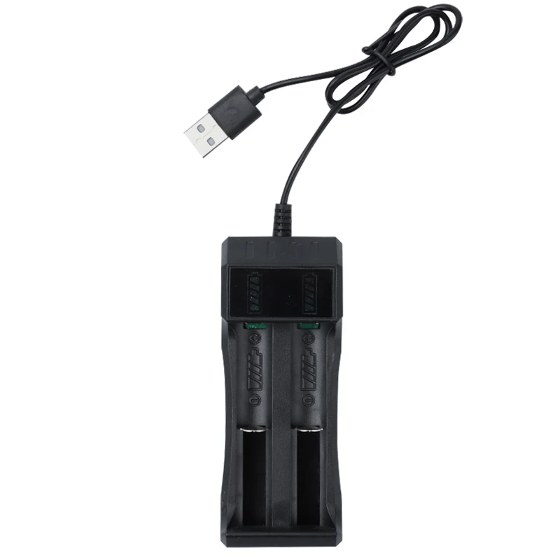 

High Quality 2 Slots 18650 Rechargeable Lithium Battery Charger