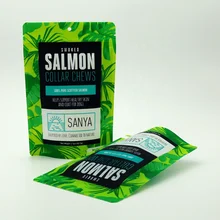 Atacado matelized inferior gusset stand up zipper embalagens de Alimentos saco de mylar