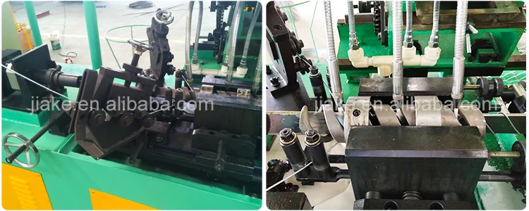 Chain link making machine-