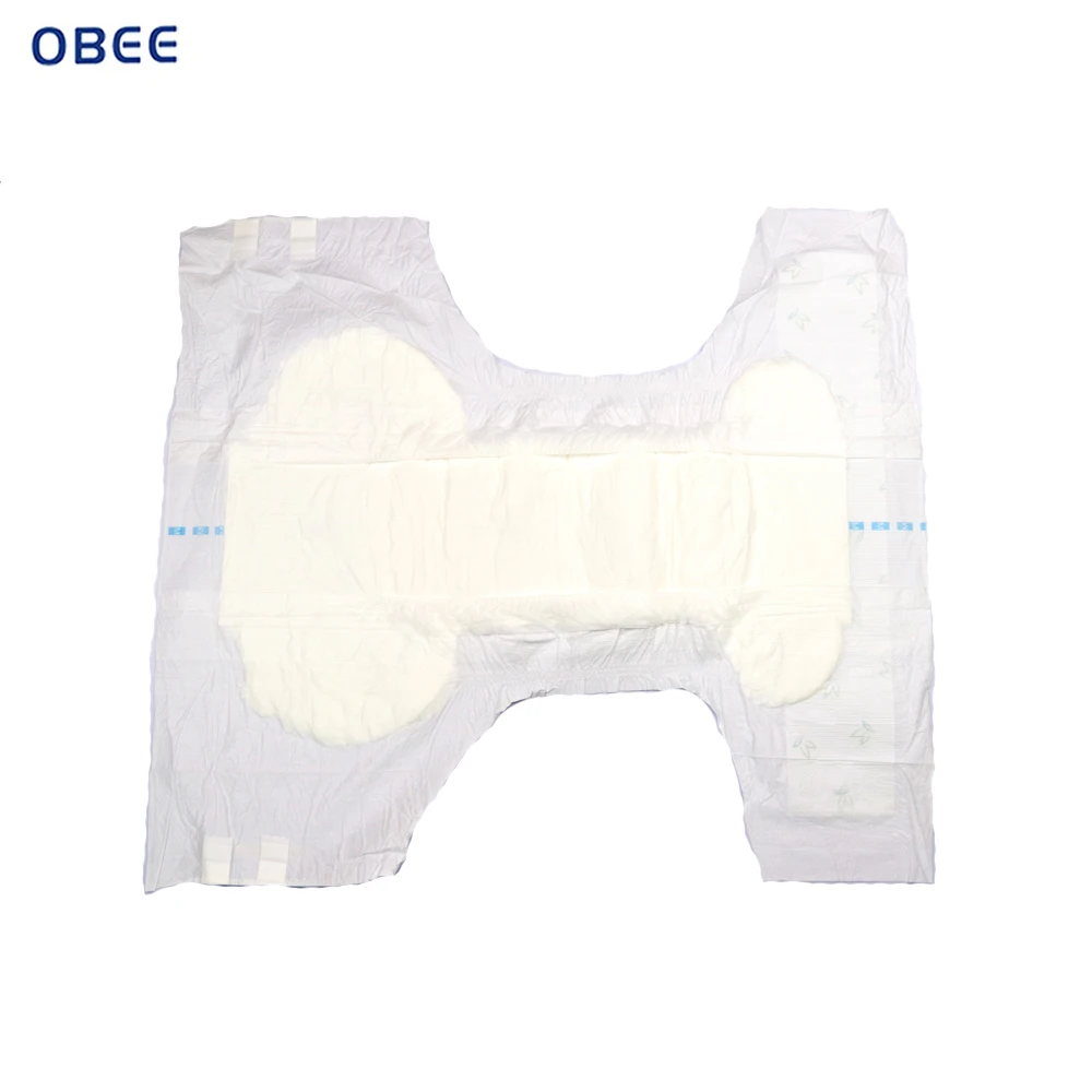 
OEM Ultra Thick Disposable Pants Type Printed Adult Diaper 