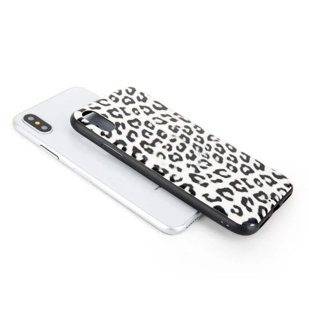 

Leopard print camouflage mobile phone soft case is suitable for Apple Samsung
