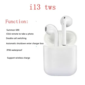 i13 TWS Wireless Earbuds Touch Control