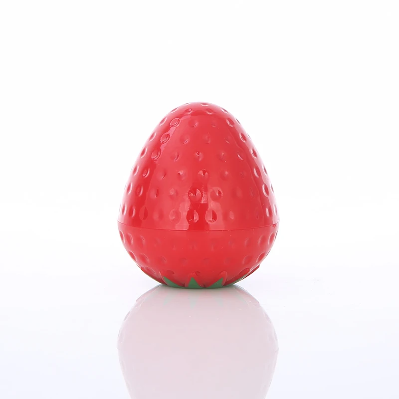 

Ze Light Stick Organic Moisturizing Vitamin C Strawberry Chapstick Roller Round Ball Coconut Lip Balm Chapstick Lip Balm, Red