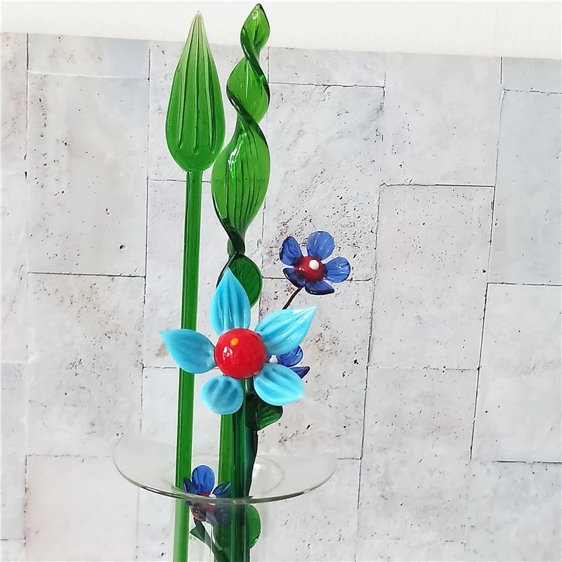 Handmade Art Murano Glass Flower Decoration Buy Glass Flower,Art