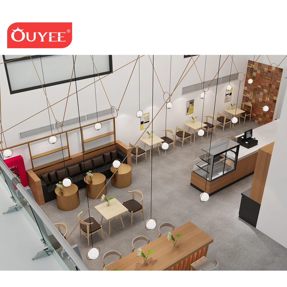 
Coffee Shop Counter Design Commercial Store Used Wholesale Counter Furniture Coffee Shop Decoration For Cafe 