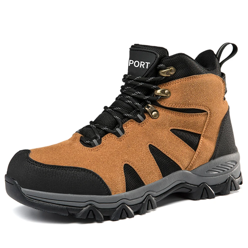 

Sneakers Men Autumn Men Hiking Shoes Outdoor Hiking Boots Men Trekking Shoes, Black