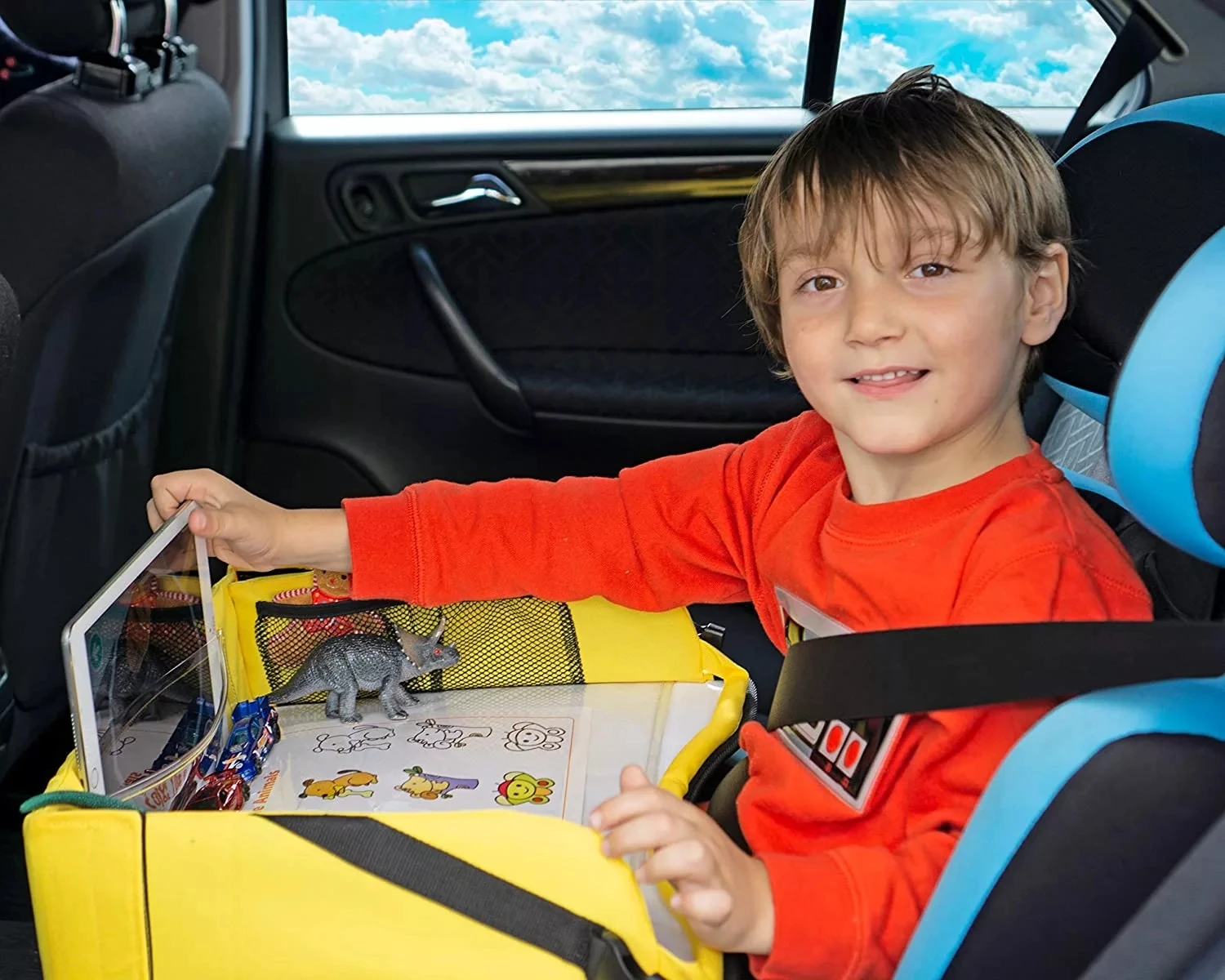 car seat play tray