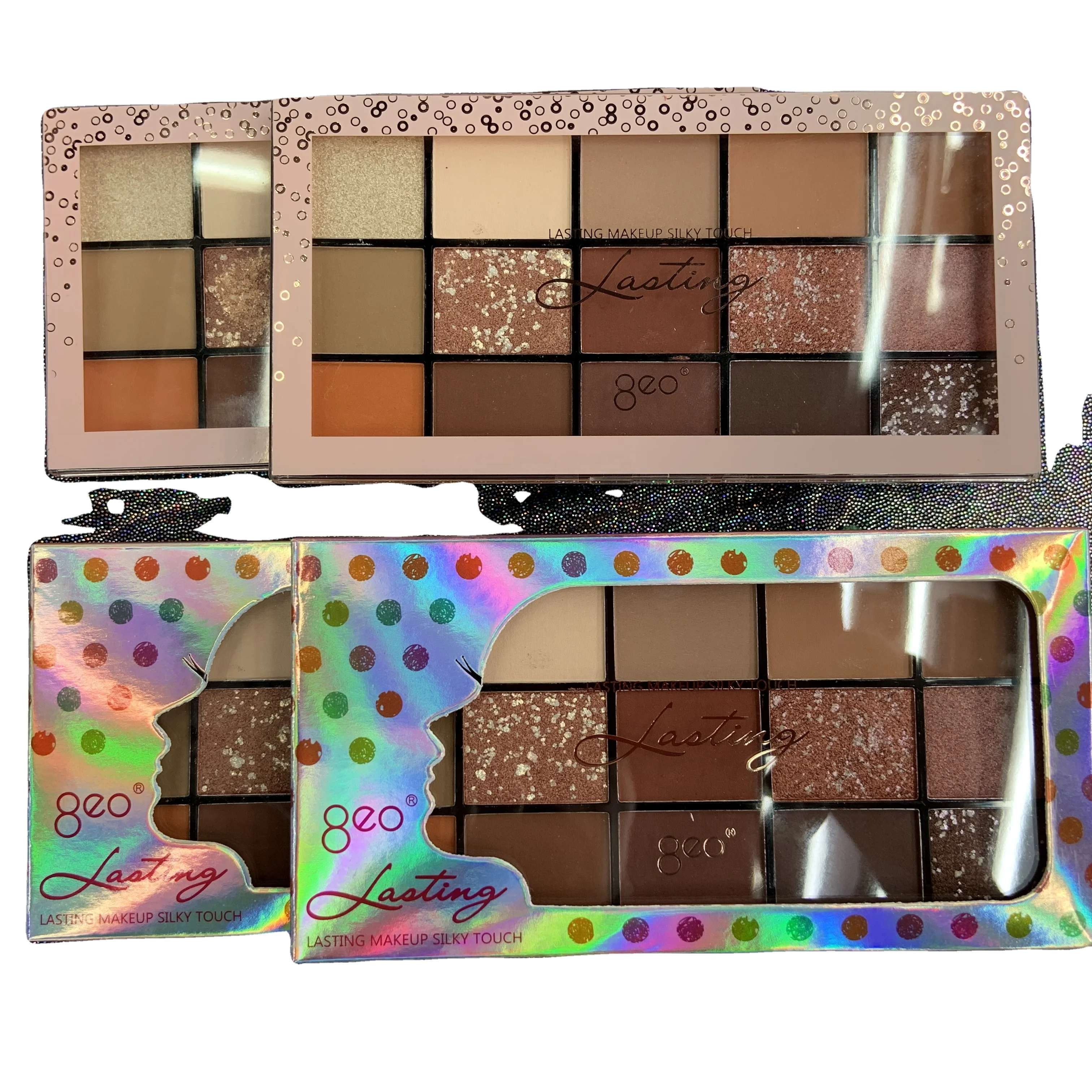 

Beauty makeup 15 color eye shadow palette private label