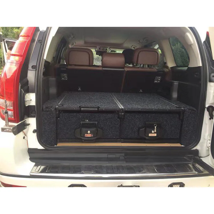 
Haval(HOVER) H9 rear storage drawer van, vehicle rear van drawer aluminum, SUV drawer box car  (62547024779)