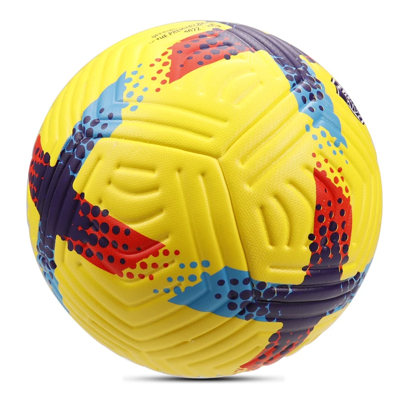 

Chinese Factory Football PU Thermal Bonded Soccer Ball Size 5 Custom Print Football For Indoor/Outdoor