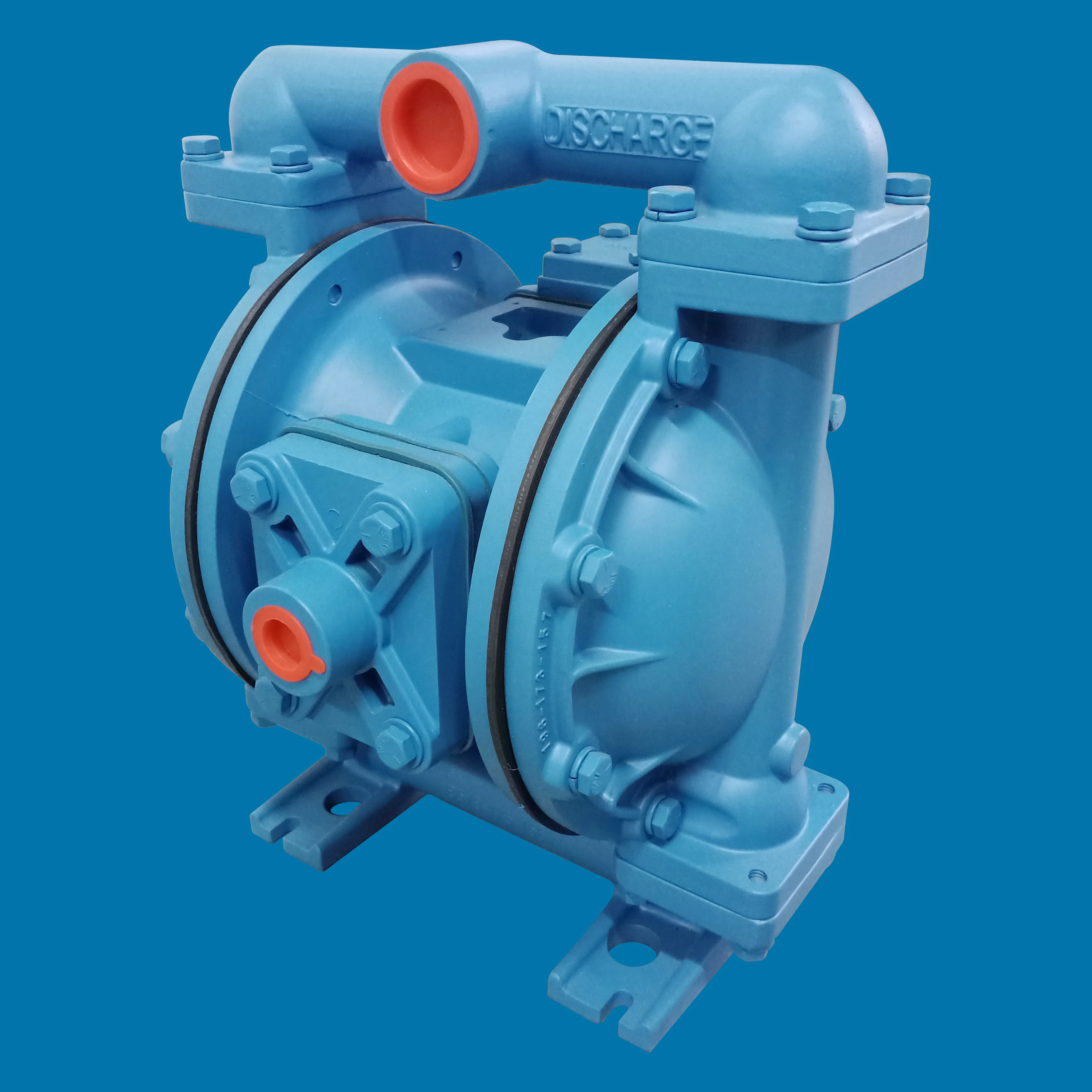 cf双隔膜泵铝合金泵与具有ptfe隔膜的砂轮机泵相同