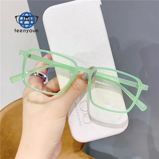 

Teenyoun Eyewear Cheap Price Ultralight Eye Glasses Candy Color Pc Frame Oculos Men Women Rectangle Eyeglasses Frames