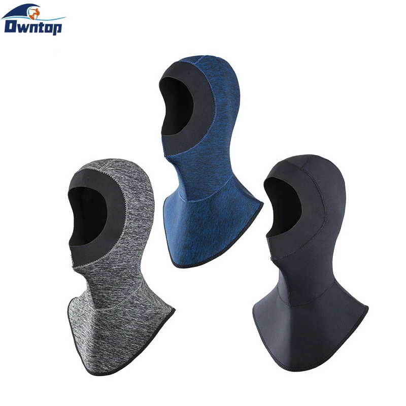 

3mm Warm Diving Head Cover Ear Protection Sunscreen Snorkeling Hat Waterproof Thick Swimming Cap Diving Hood