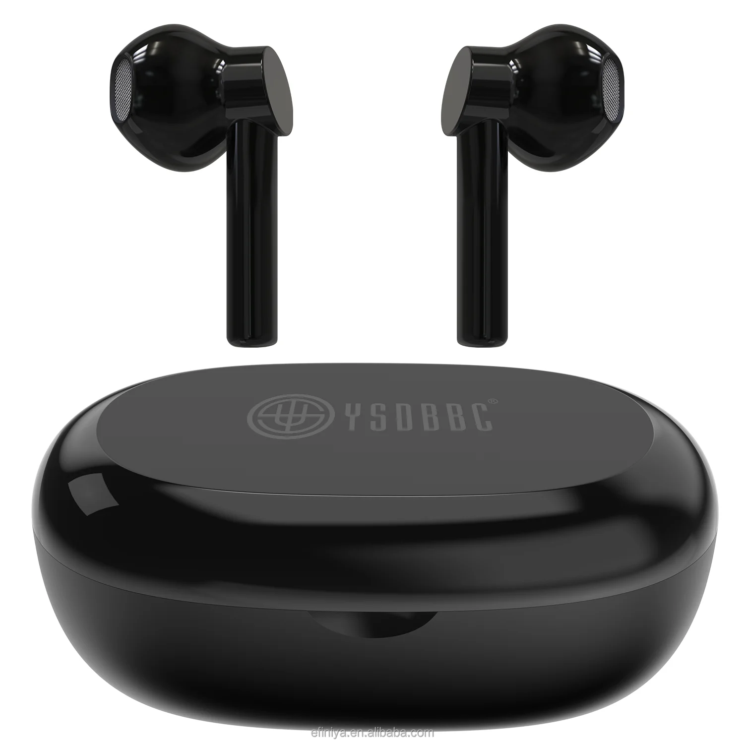 

TWS05 2021 Amazn Odm Microphone Free Sample Earphone Ysdbbc, White black