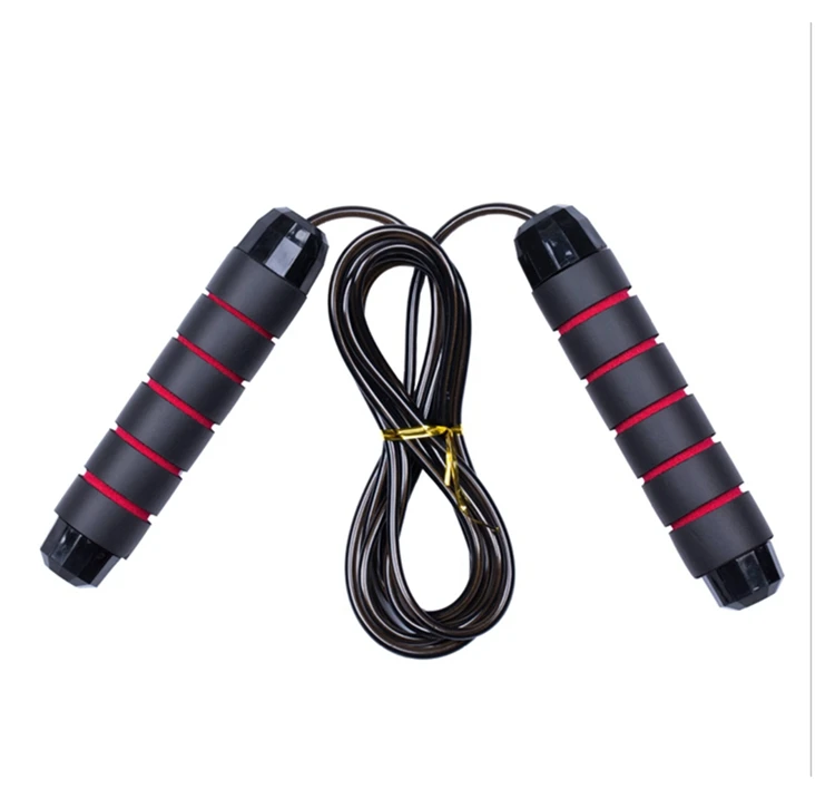 

Adjustable Professional Plastic Fitness Weight Speed Skipping Jump Rope Jump Rope Skipping, Black blue red green