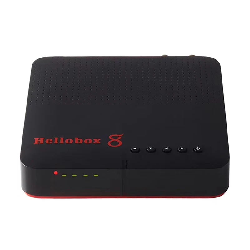 

New product Hellobox 8 DVB-S2 S2X T2 fully Auto-biss key Auto-PowerVu support cccam newcam mgcam TV receiver